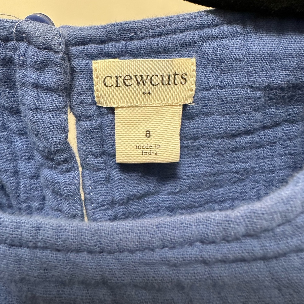 Crewcuts Blue Ruffle Dress - Picture 3 of 4